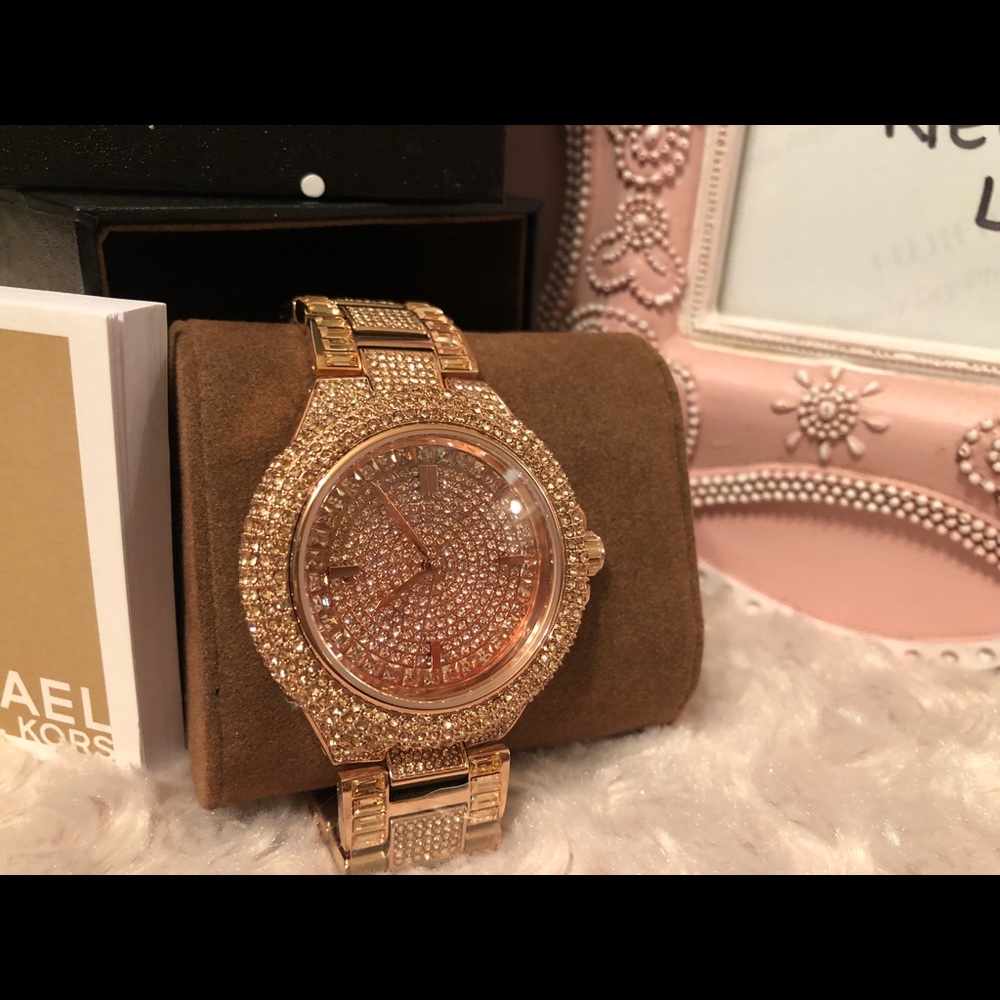 SOLD !!!!!!!MICHAEL KORS Watch Camille Rose Gold
